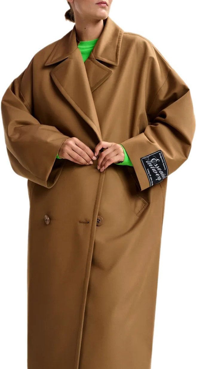 Essentiel Antwerp ESSENTIEL ANTWERP JOSJE TRENCH COAT Bruin