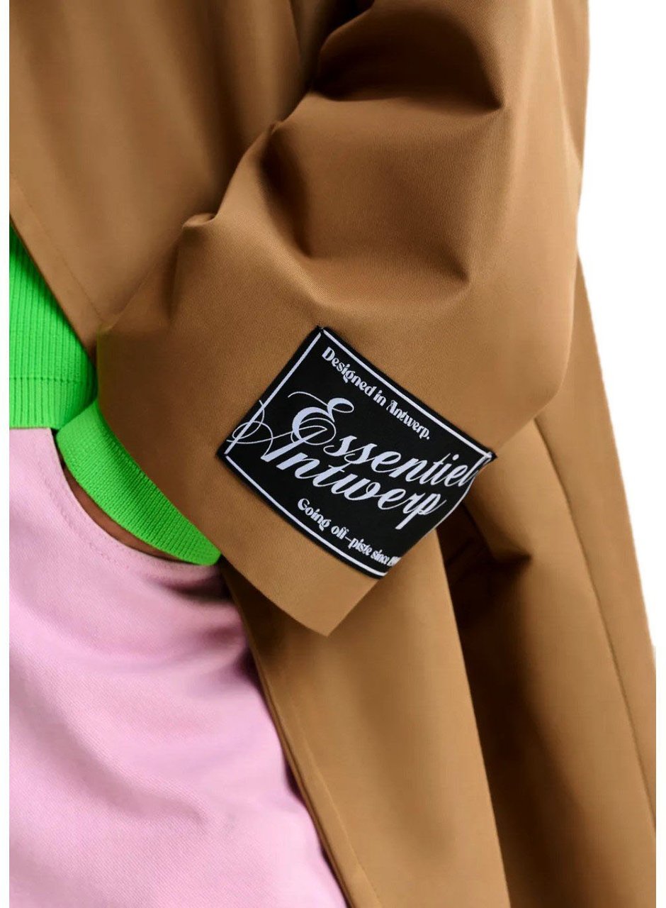 Essentiel Antwerp ESSENTIEL ANTWERP JOSJE TRENCH COAT Bruin