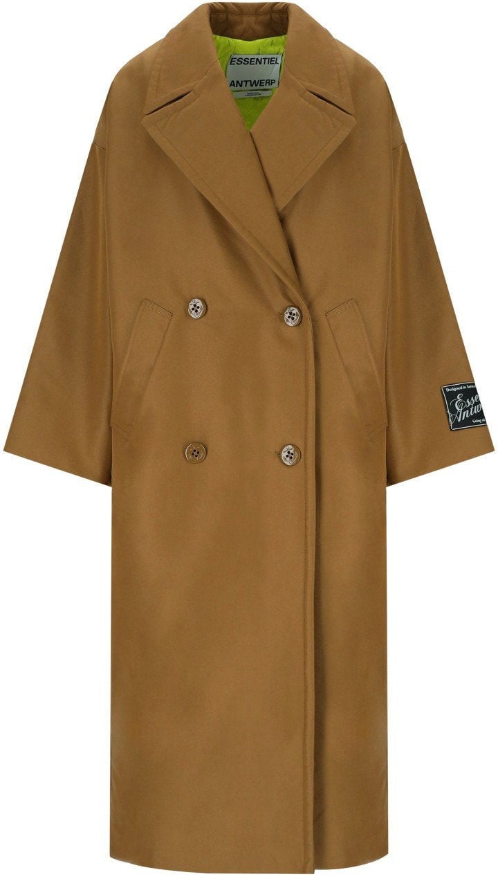 Essentiel Antwerp ESSENTIEL ANTWERP JOSJE TRENCH COAT Bruin