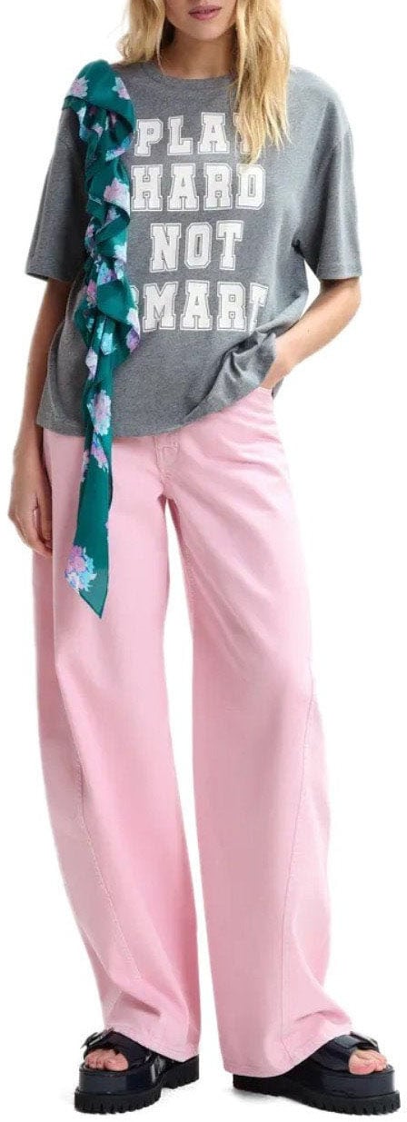 Essentiel Antwerp ESSENTIEL ANTWERP JILLY GREY T-SHIRT Grijs