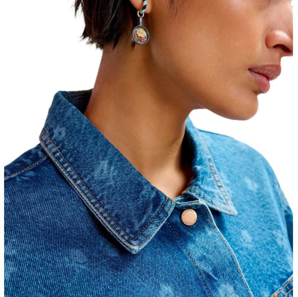 Essentiel Antwerp ESSENTIEL ANTWERP JUBBY EARRINGS Blauw