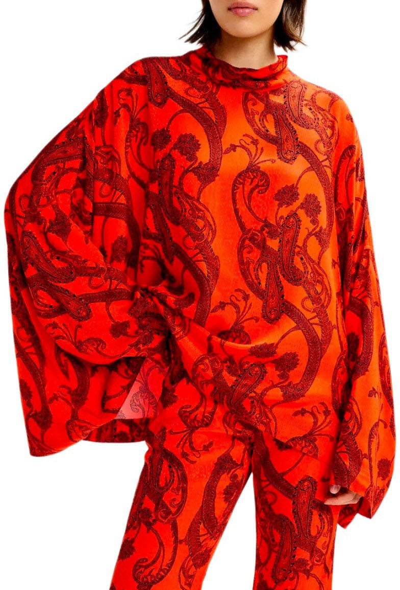 Essentiel Antwerp ESSENTIEL ANTWERP JOYETTA BLOUSE Oranje