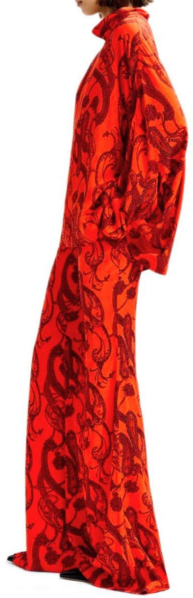 Essentiel Antwerp ESSENTIEL ANTWERP JODIE FLARE PANTS Oranje