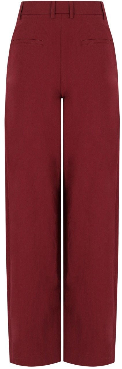 Essentiel Antwerp ESSENTIEL ANTWERP JAZMINE BURGUNDY PANTS Rood