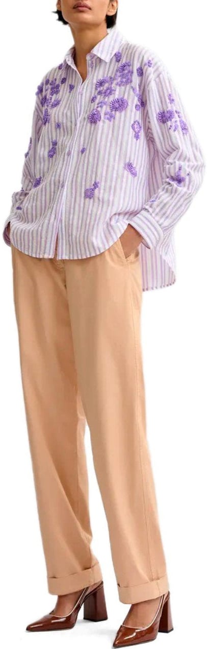 Essentiel Antwerp ESSENTIEL ANTWERP JULIETA LILAC SHIRT Paars