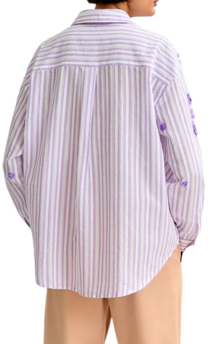 Essentiel Antwerp ESSENTIEL ANTWERP JULIETA LILAC SHIRT Paars