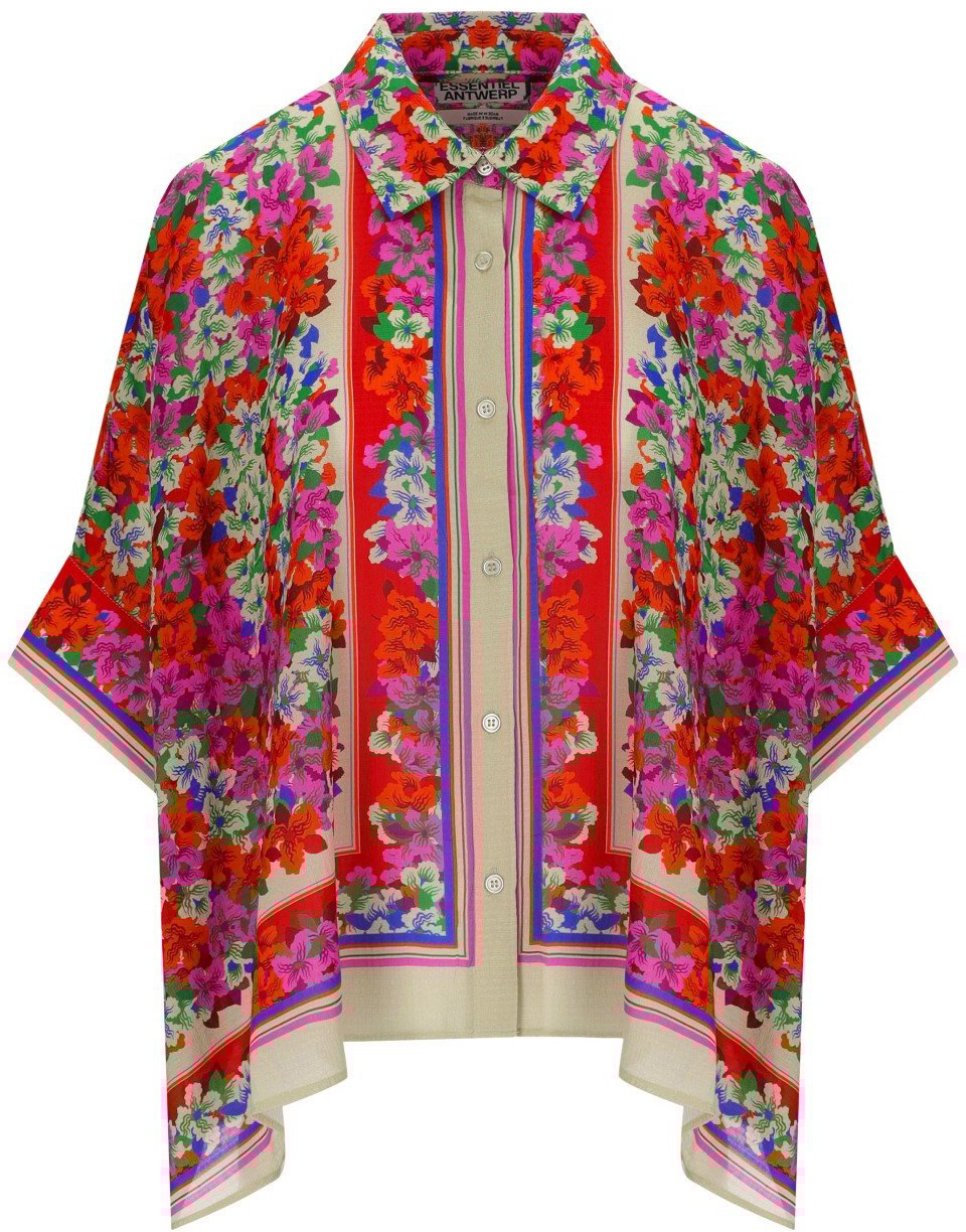 Essentiel Antwerp ESSENTIEL ANTWERP JIRT SHIRT Rood