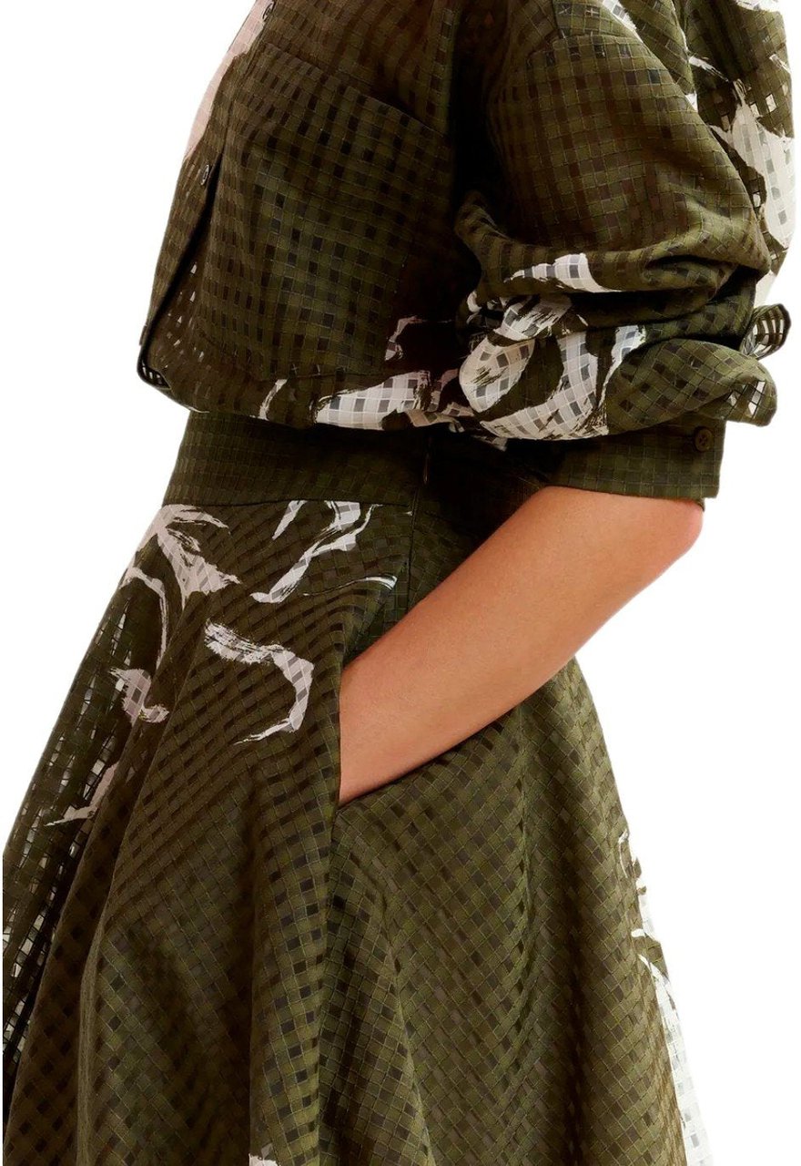 Essentiel Antwerp ESSENTIEL ANTWERP JANGO SKIRT Groen