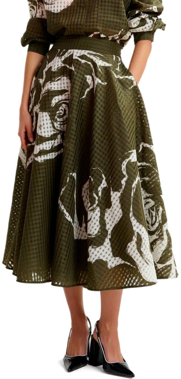 Essentiel Antwerp ESSENTIEL ANTWERP JANGO SKIRT Groen