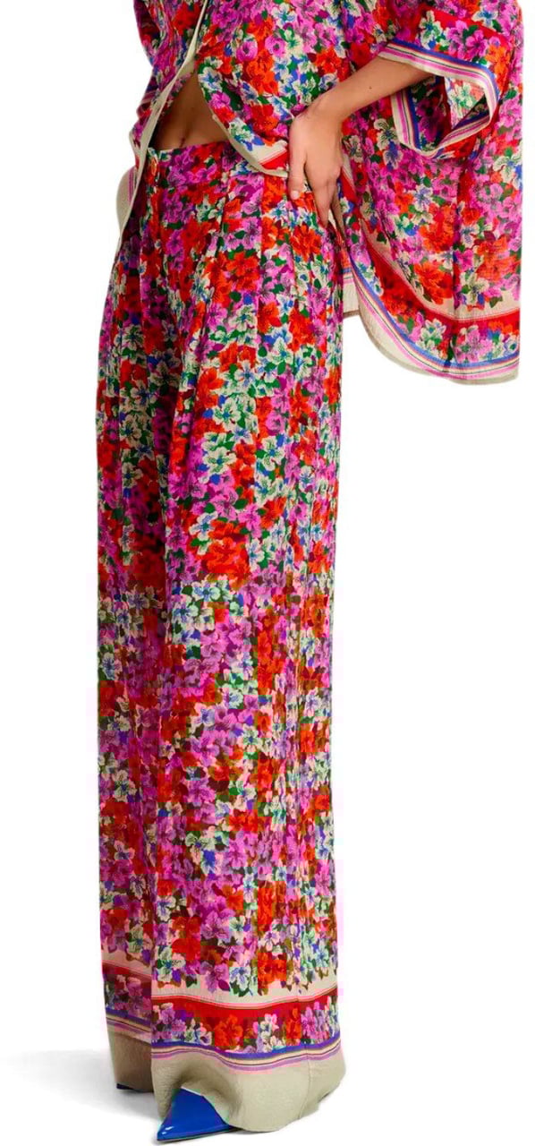 Essentiel Antwerp ESSENTIEL ANTWERP JOEK WIDE LEG PANTS Rood