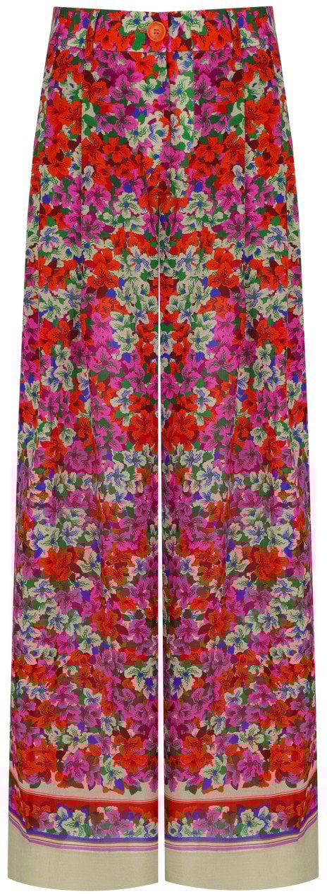 Essentiel Antwerp ESSENTIEL ANTWERP JOEK WIDE LEG PANTS Rood