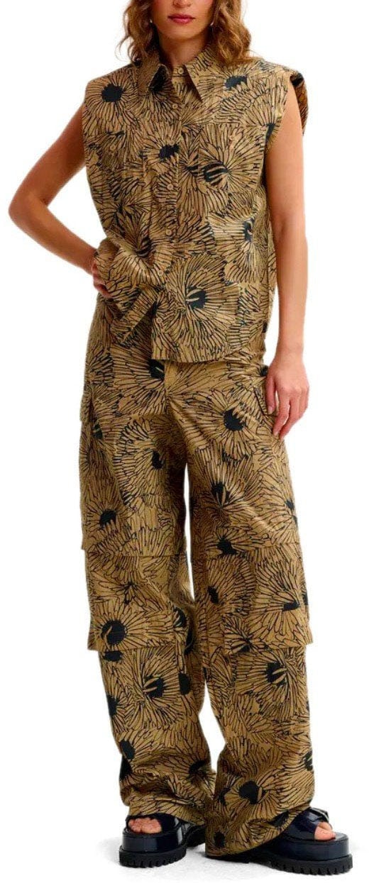 Essentiel Antwerp ESSENTIEL ANTWERP JOSY CARGO PANTS Beige