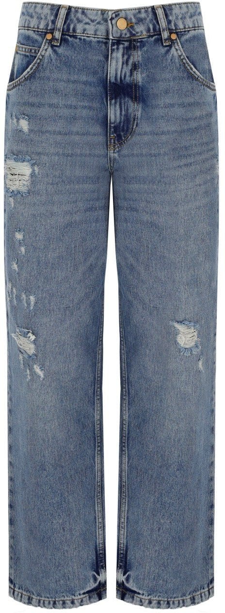 ESSENTIEL ANTWERP JANSEN LIGHT BLUE BOYFRIEND JEANS Lichtblauw