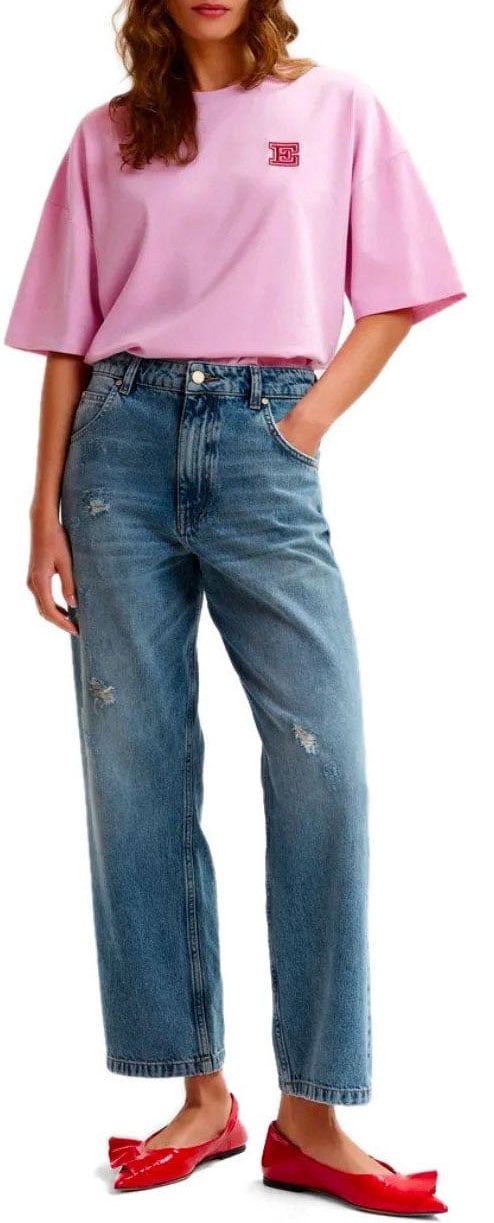 ESSENTIEL ANTWERP JANSEN LIGHT BLUE BOYFRIEND JEANS Lichtblauw