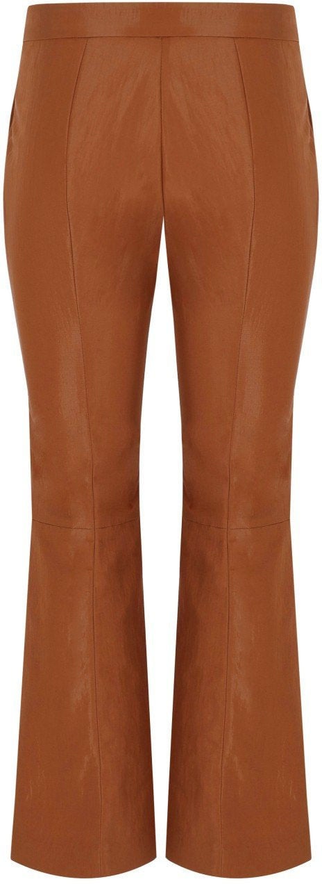 Essentiel Antwerp ESSENTIEL ANTWERP JORDY ETRUSCAN RED CROPPED PANTS Bruin