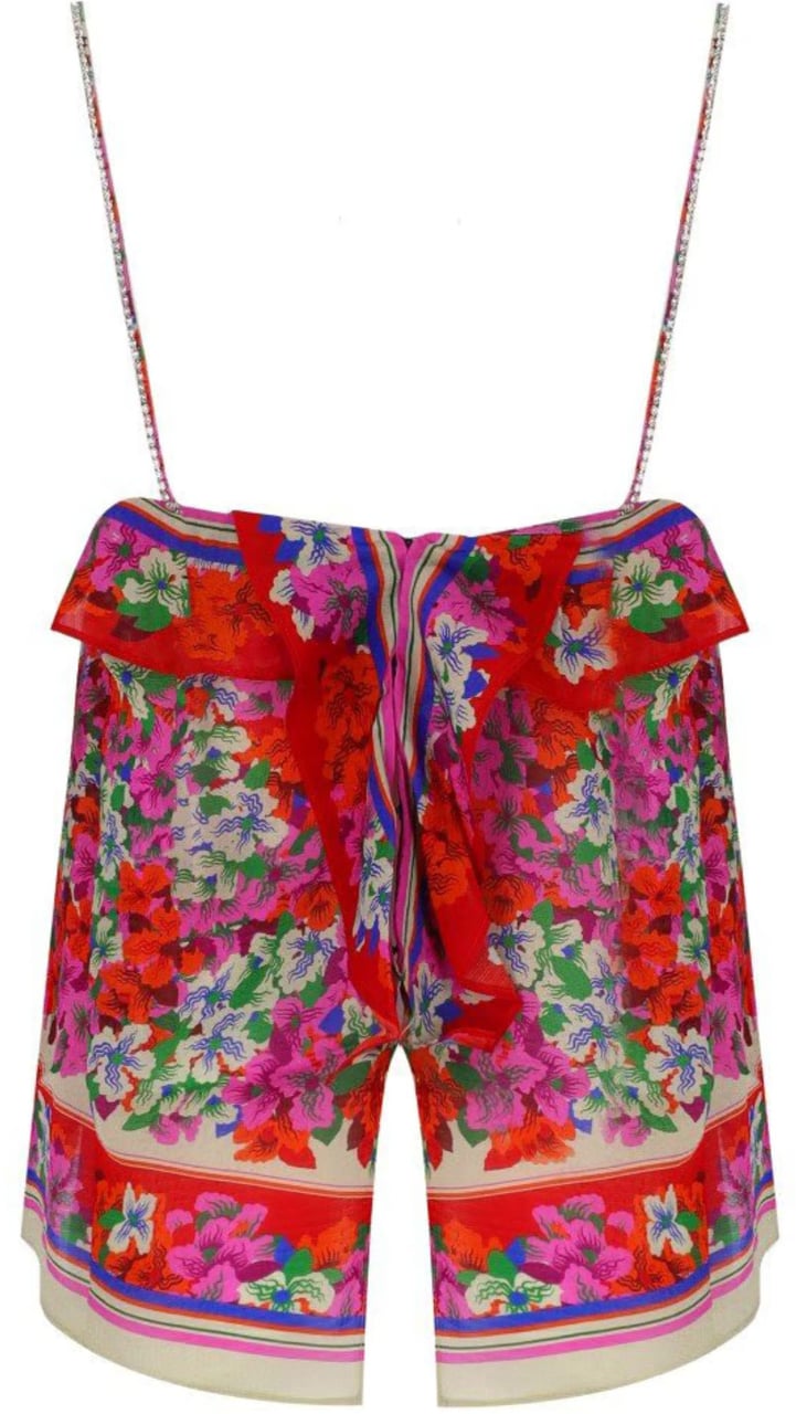 Essentiel Antwerp Essentiel Antwerp Sleeveless Top Tops Rood Jaghetti Rood