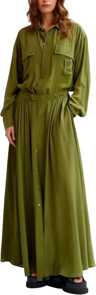 ESSENTIEL ANTWERP JEBBA JUMPSUIT DRESS Groen