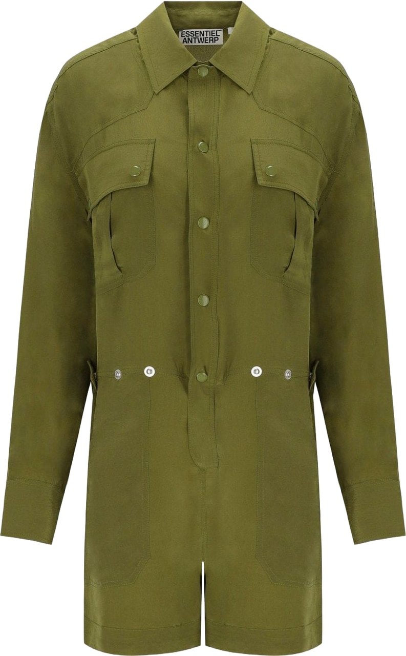 ESSENTIEL ANTWERP JEBBA JUMPSUIT DRESS Groen