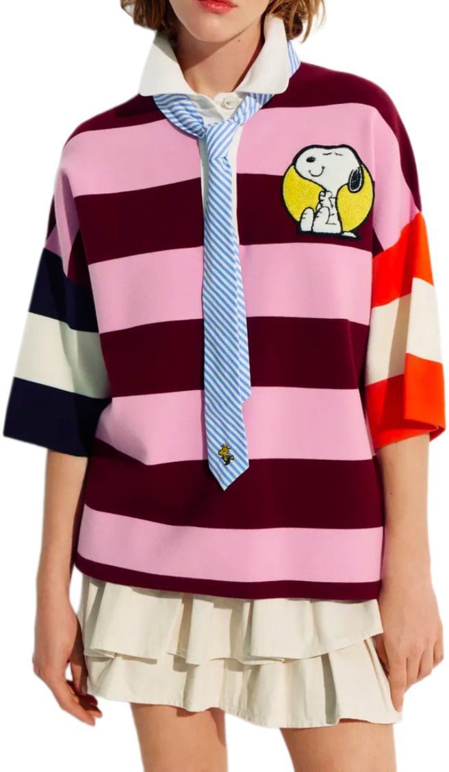 Essentiel Antwerp ESSENTIEL ANTWERP JICE MULTICOLORED POLOSHIRT Divers