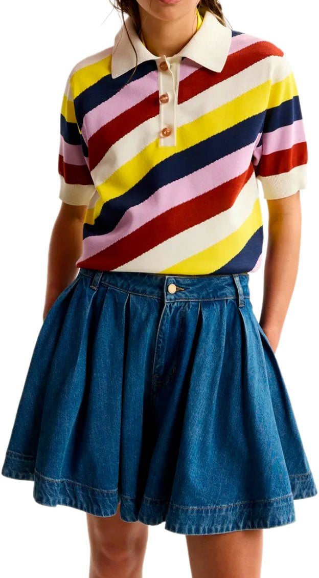 ESSENTIEL ANTWERP JOLLOW MULTICOLORED POLO SHIRT Divers