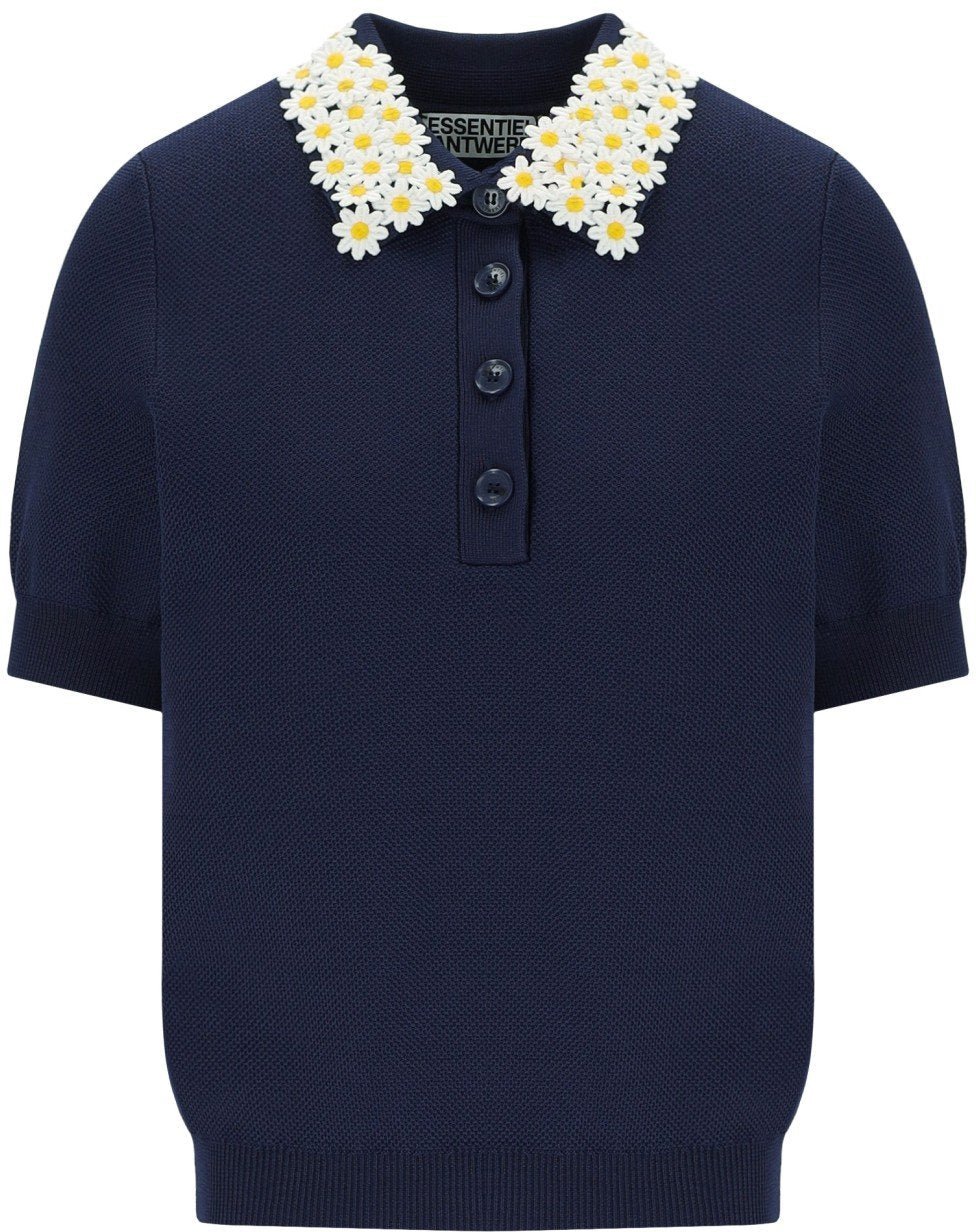 Essentiel Antwerp ESSENTIEL ANTWERP JEMBER POLO SHIRT Blauw