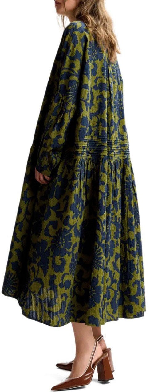 ESSENTIEL ANTWERP JEA AND BLUE SHIRT DRESS Groen