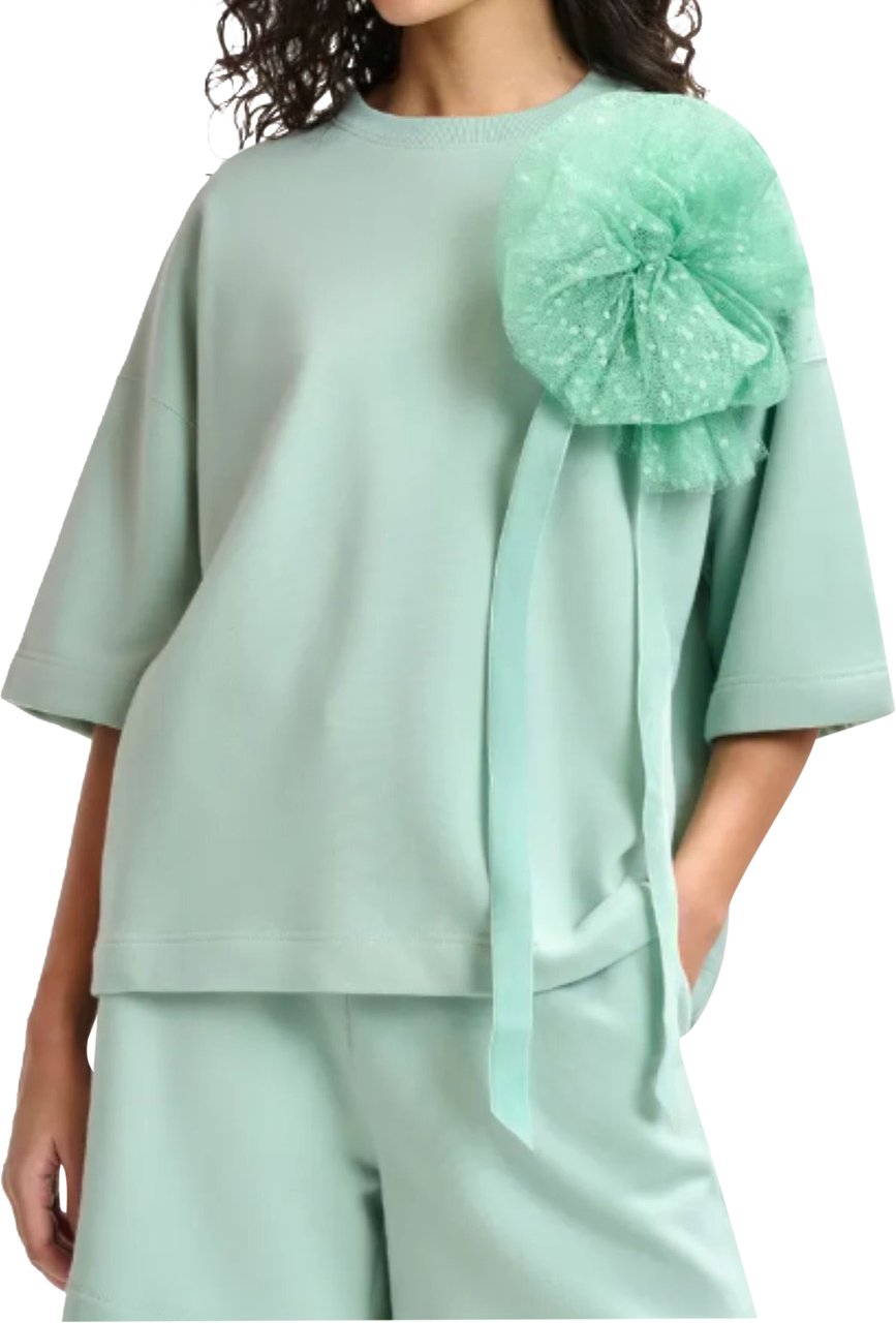 Essentiel Antwerp Essentiel Antwerp Tops Turquoise Himake Blauw