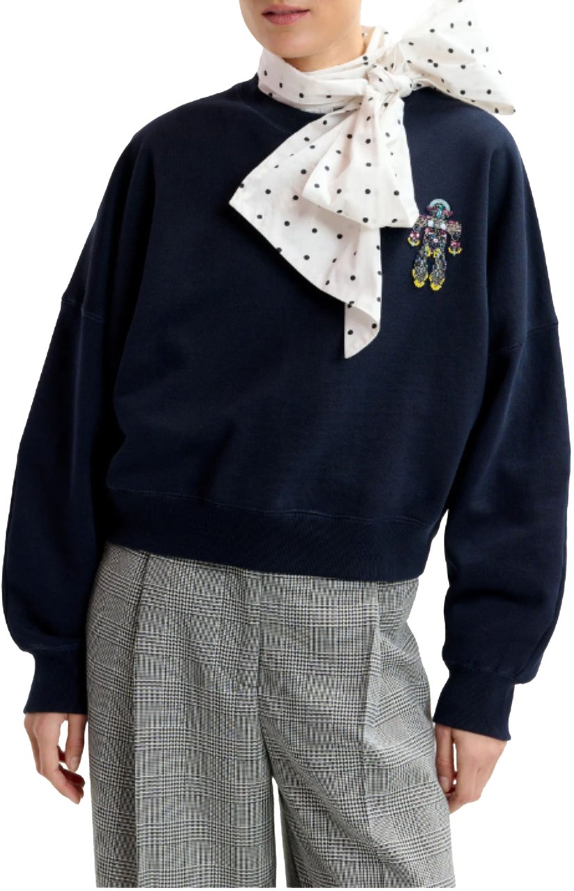Essentiel Antwerp Essentiel Antwerp  Sweaters Donkerblauw Ibernatus Blauw