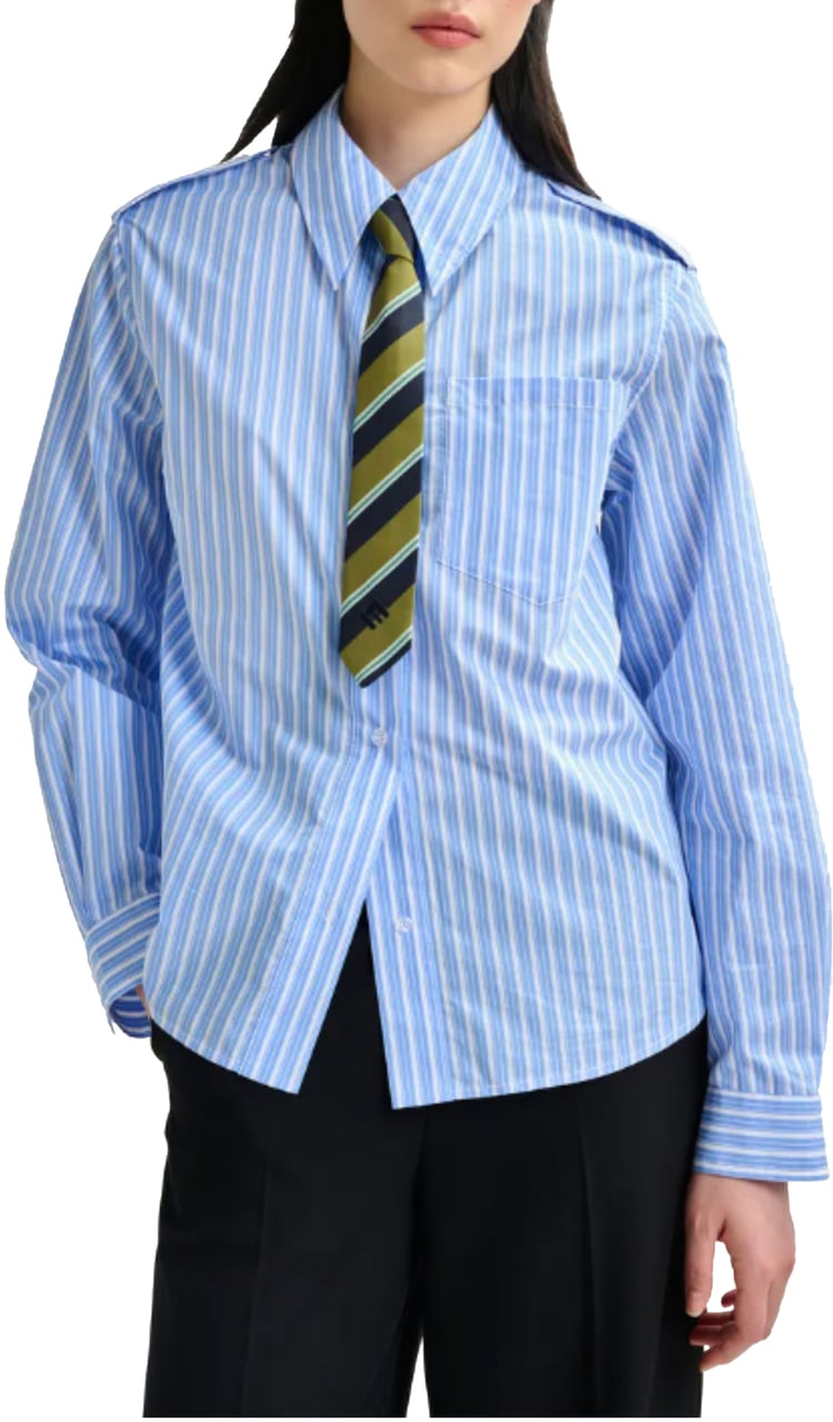 Essentiel Antwerp Essentiel Antwerp Blouses Lichtblauw Igold Blauw