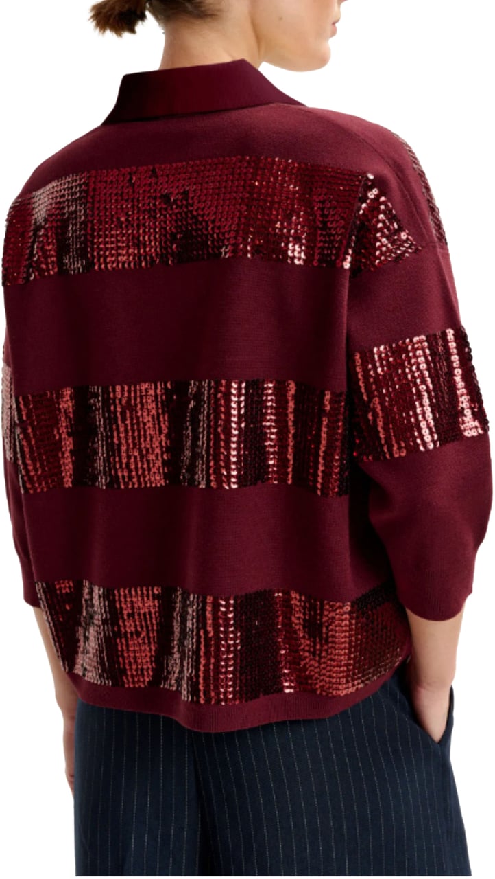 Essentiel Antwerp Essentiel Antwerp Polos Bordeaux Illuminati Rood
