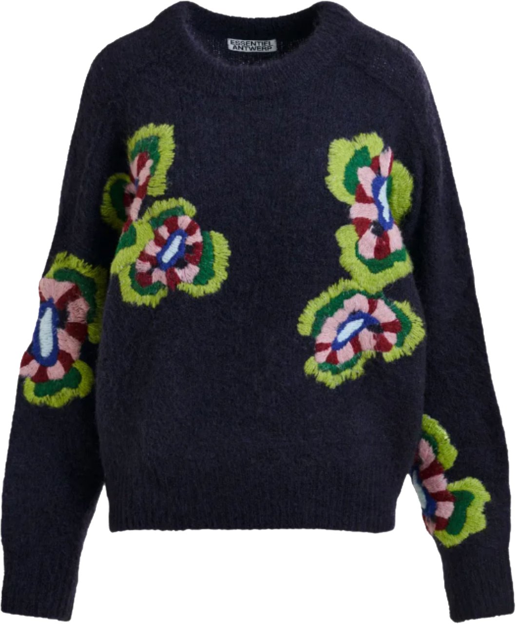 Essentiel Antwerp Essentiel Antwerp Truien Donkerblauw Impossible2 Blauw