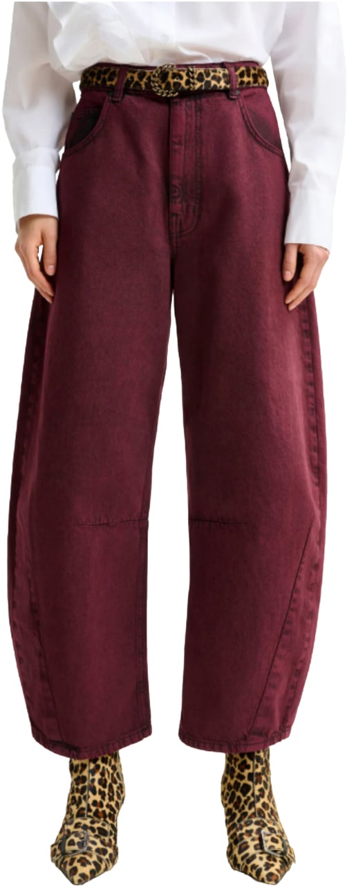 Essentiel Antwerp Essentiel Antwerp  Jeans Bordeaux Impressive Rood