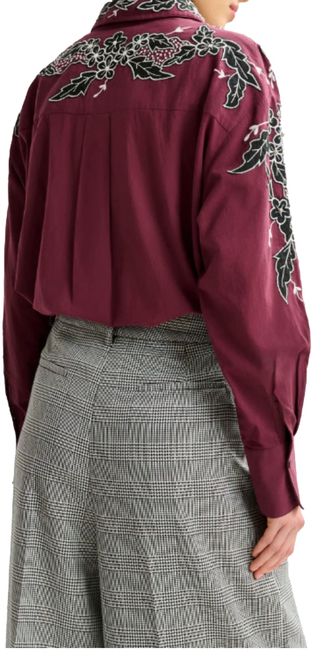 Essentiel Antwerp Essentiel Antwerp Blouses Bordeaux Inglewood Rood
