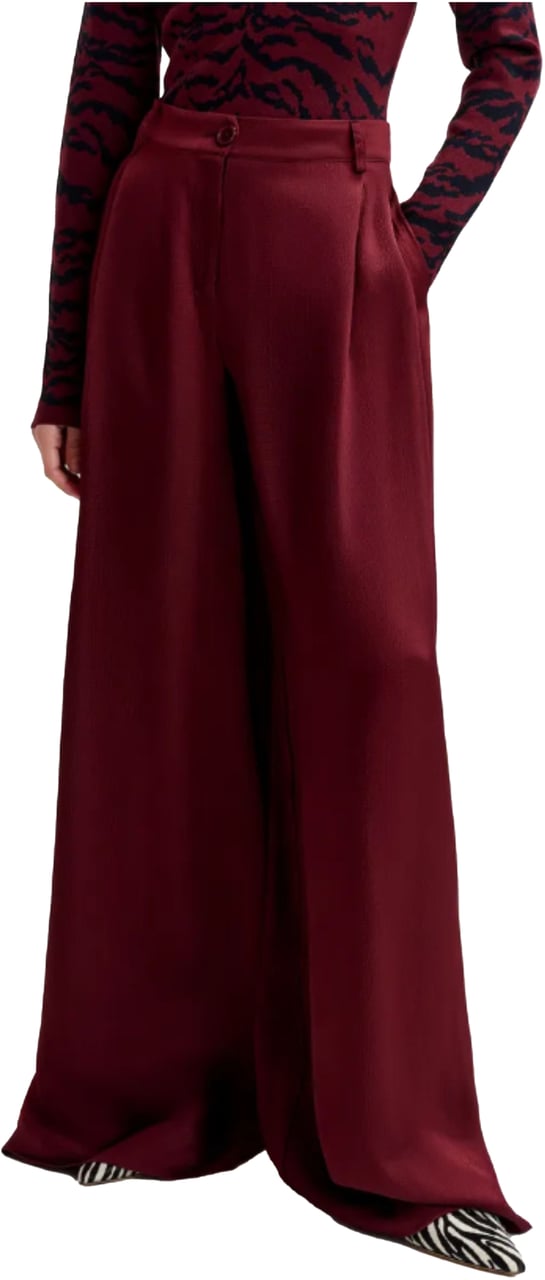 Essentiel Antwerp Essentiel Antwerp  Pantalons Bordeaux Inovember Rood