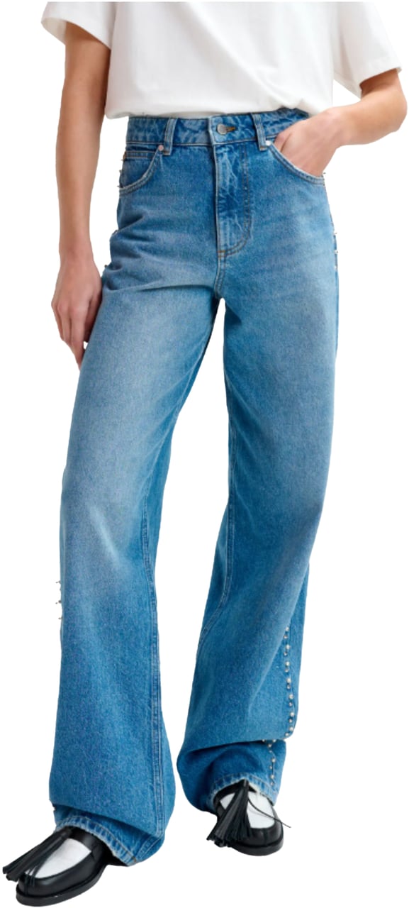 Essentiel Antwerp Essentiel Antwerp  Jeans Blauw Interesting Blauw