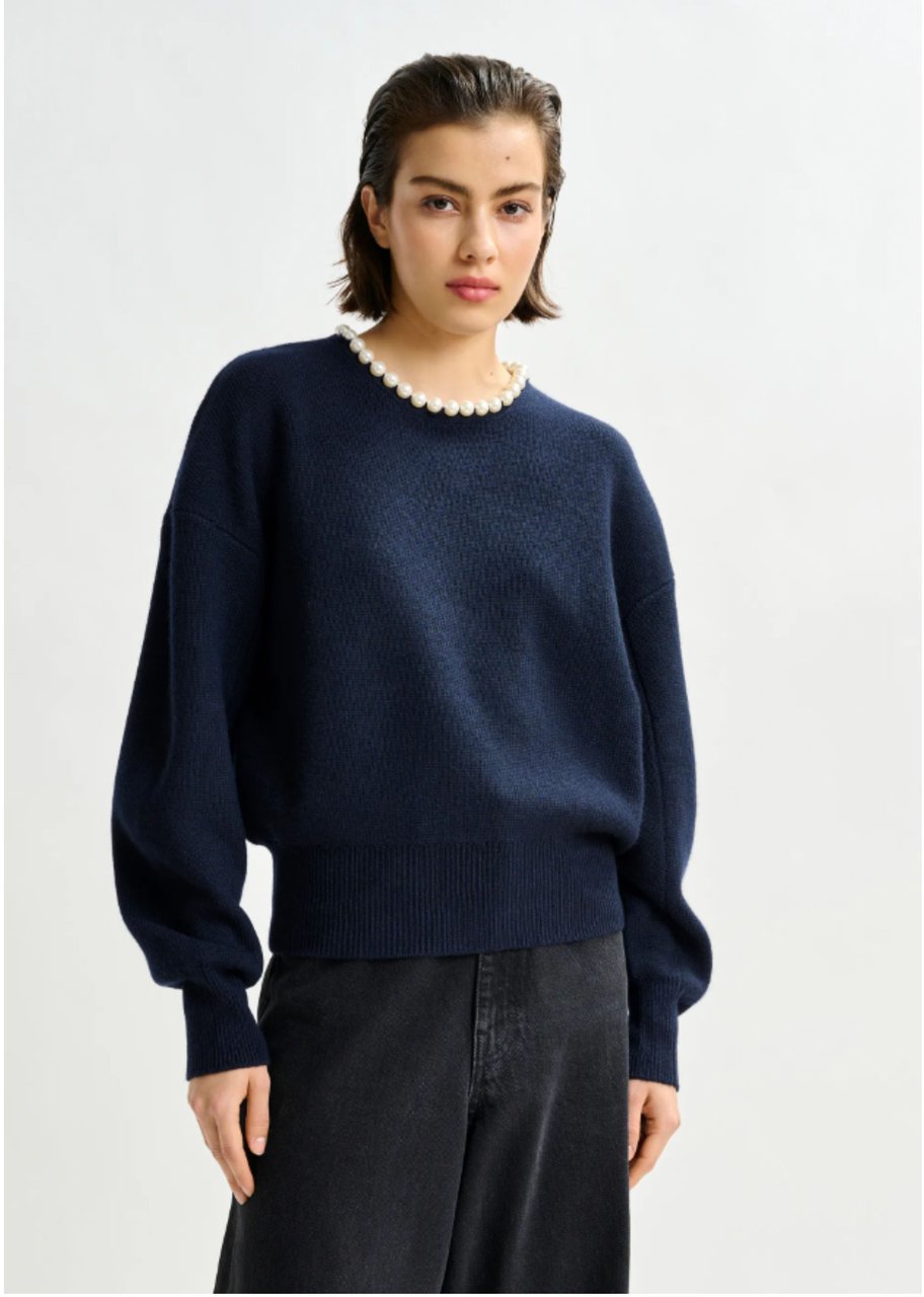 Essentiel Antwerp Essentiel Antwerp  Truien Donkerblauw Inti Blauw