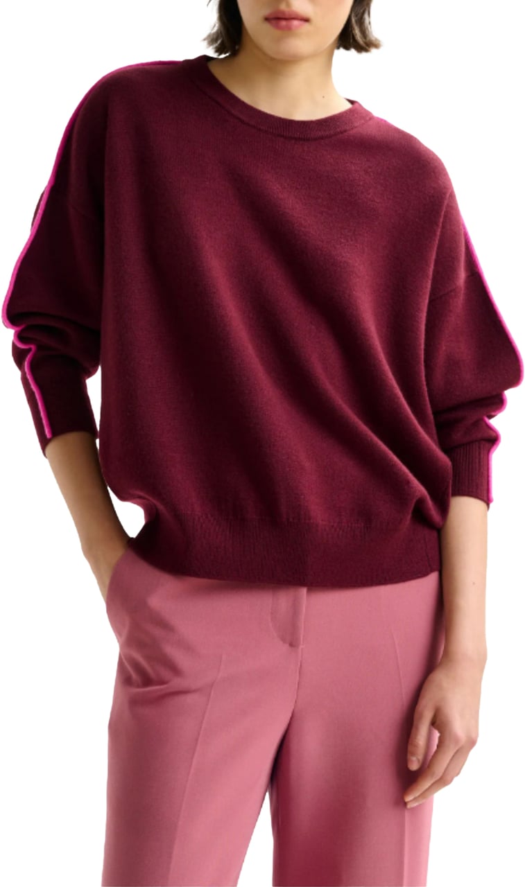 Essentiel Antwerp Essentiel Antwerp  Truien Bordeaux Iruby Rood