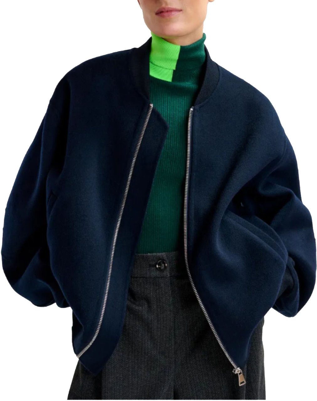 Essentiel Antwerp Essentiel Antwerp  Bomberjacks Donkerblauw Isoft Blauw