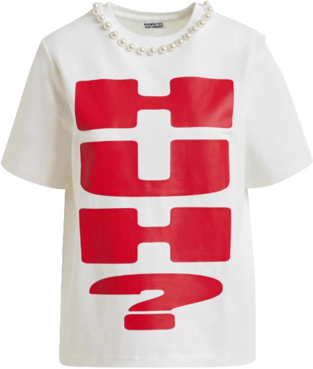 Essentiel Antwerp Essentiel Antwerp T-shirts Off White Isos Wit