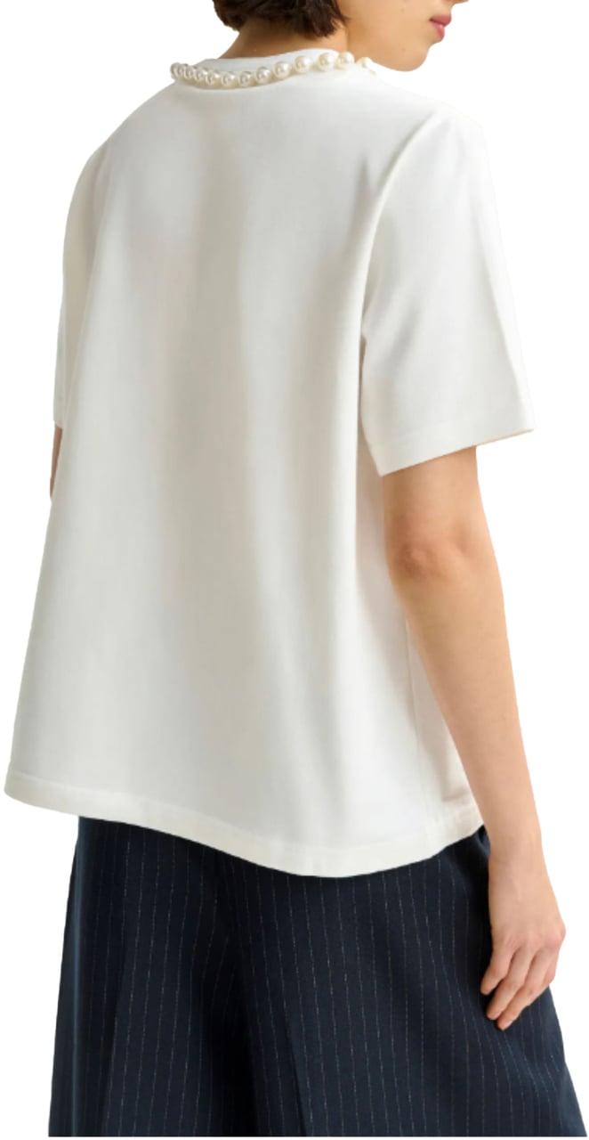 Essentiel Antwerp Essentiel Antwerp T-shirts Off White Isos Wit
