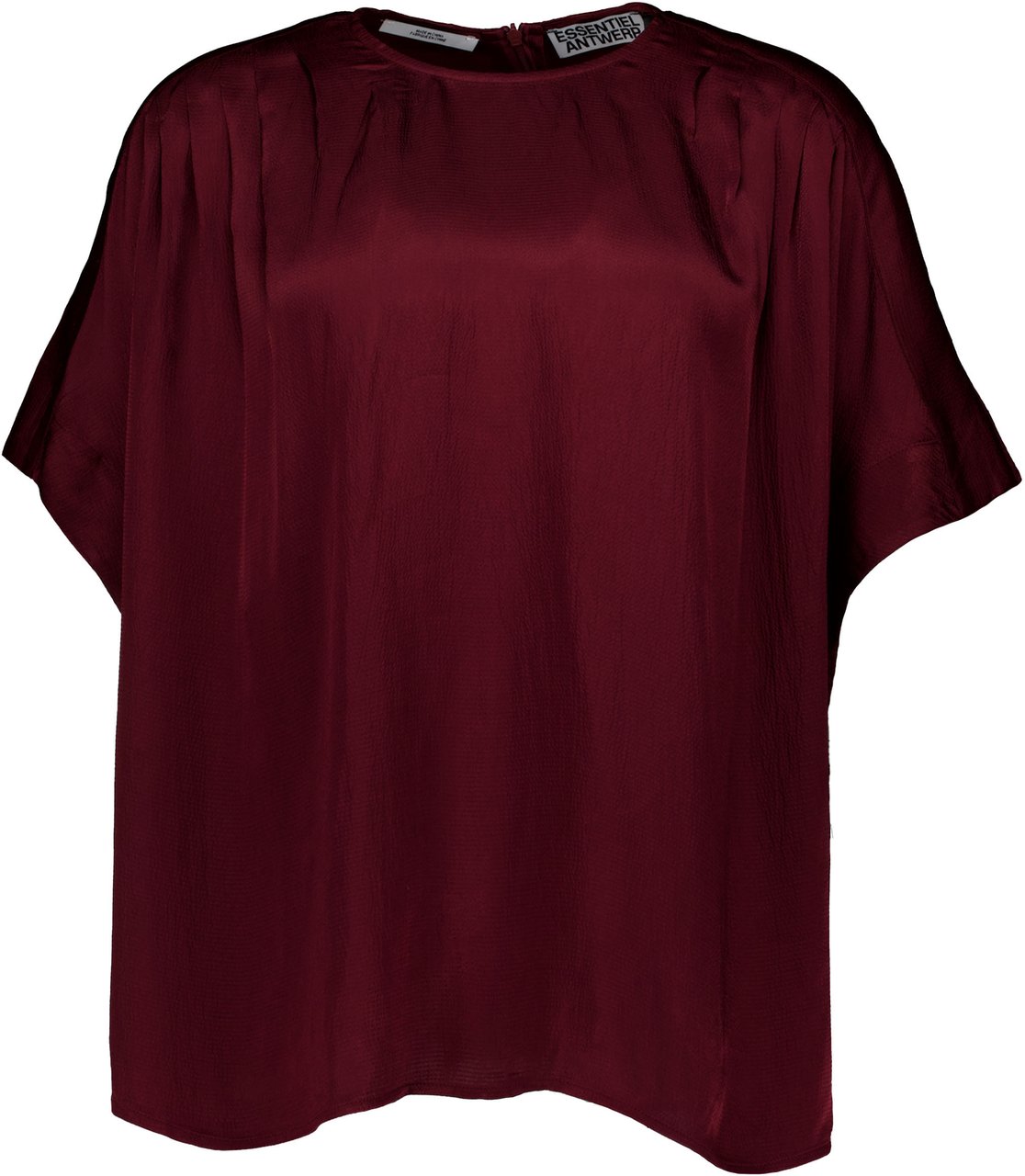 Essentiel Antwerp Essentiel Antwerp Tops Bordeaux Issia Rood