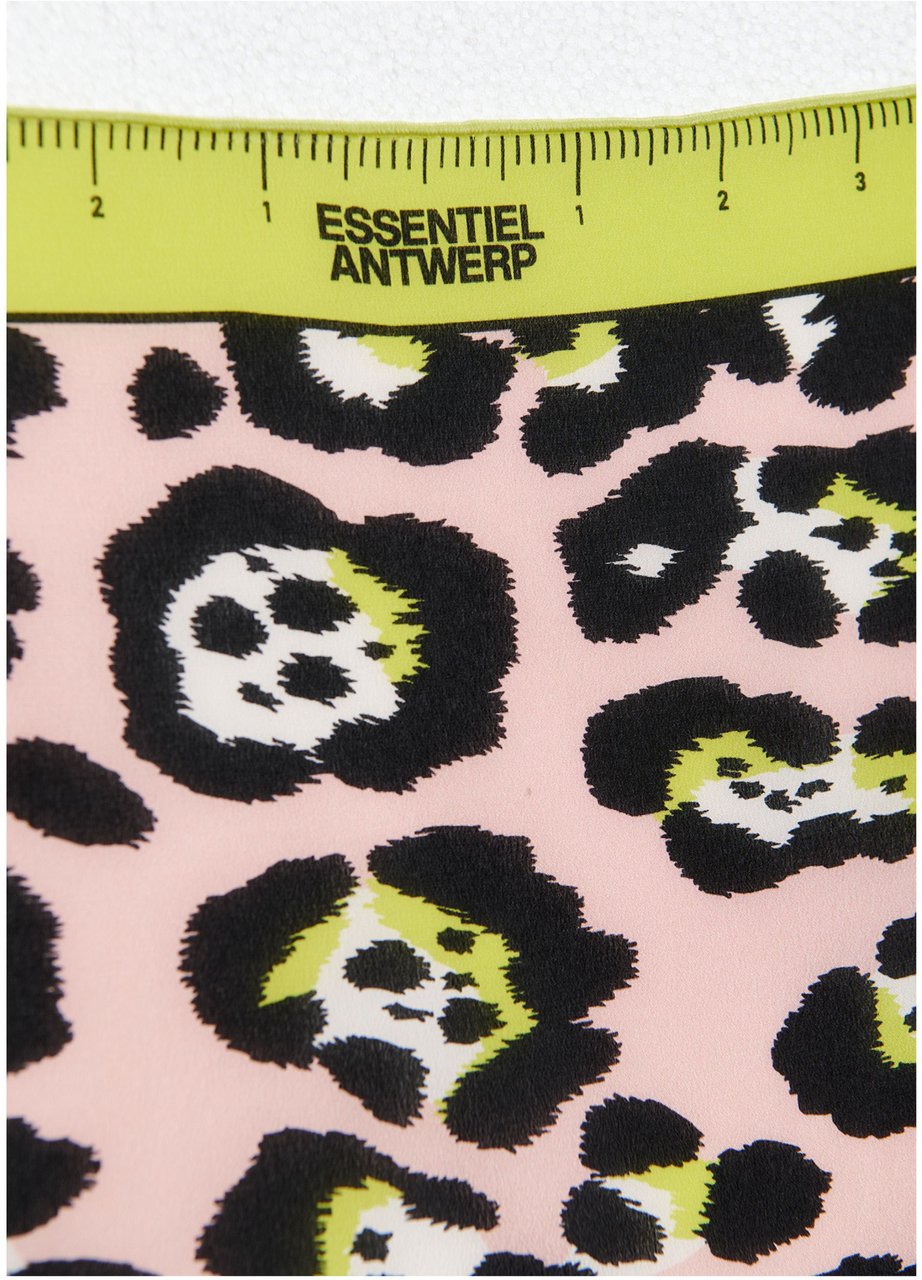 Essentiel Antwerp Essentiel Antwerp Printed Scarf Sjaals Lichtroze Jacynthia Roze