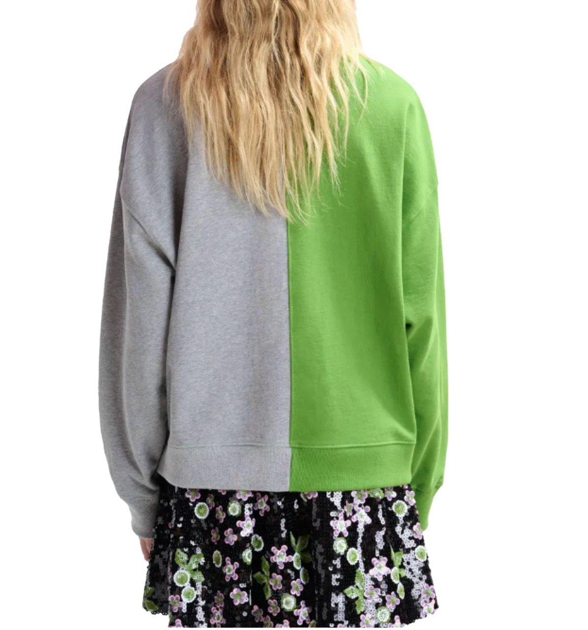 Essentiel Antwerp Essentiel Antwerp Embroidered Sweatshirt  Groen Jame Groen