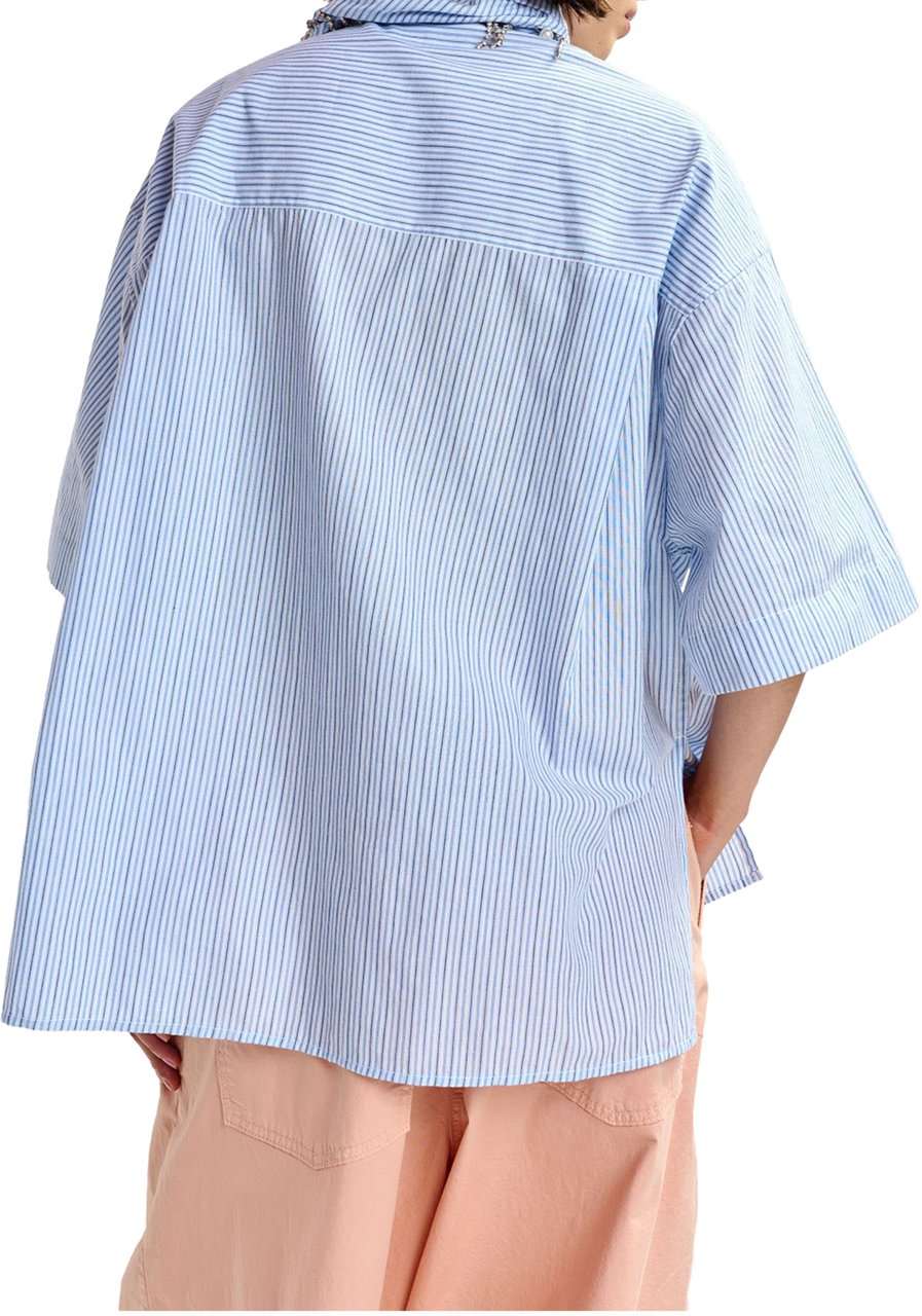 Essentiel Antwerp Essentiel Antwerp Boxy Oversized Shirt Blouses Off White Jasleen Wit