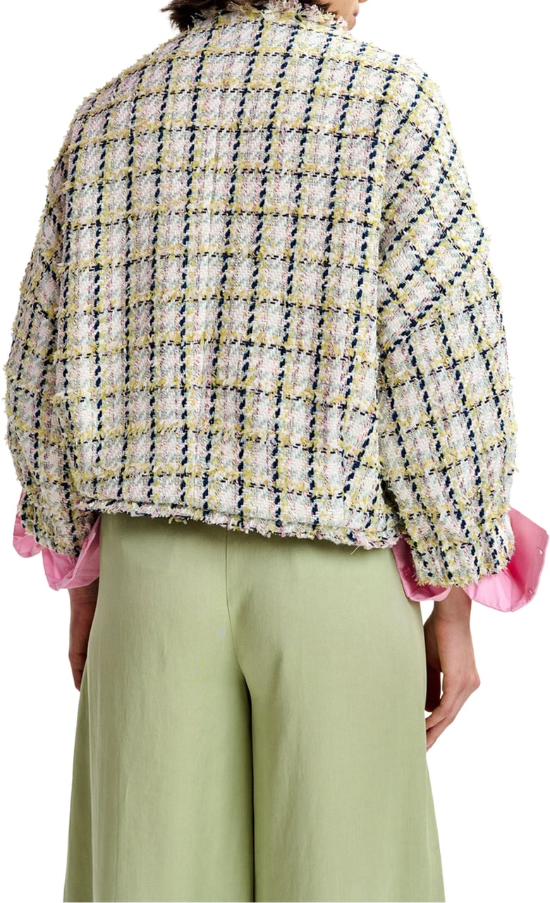 Essentiel Antwerp Essentiel Antwerp Boxy Cropped Jacket Jackets Lichtgroen Jayden Groen