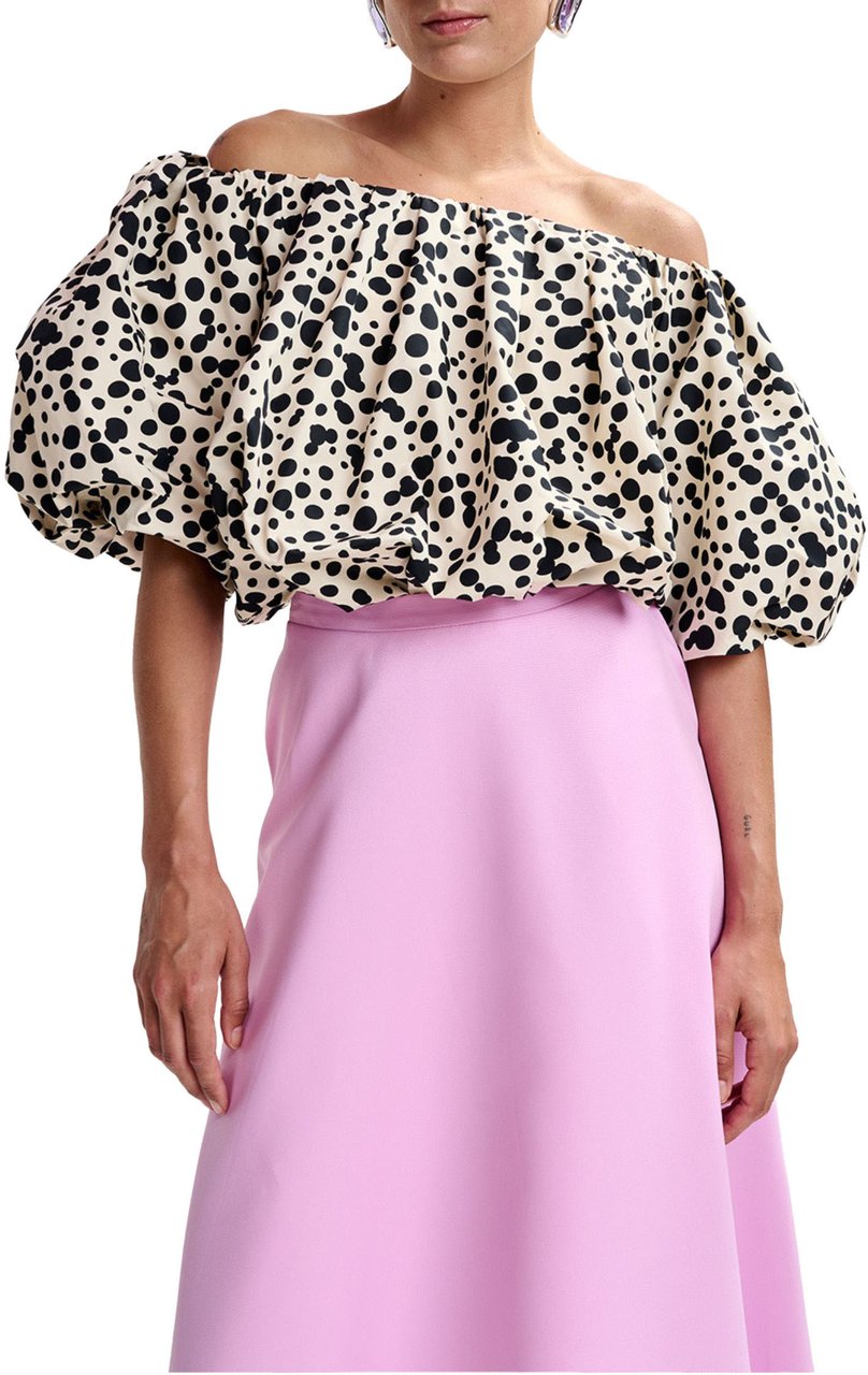 Essentiel Antwerp Essentiel Antwerp Puffy Top W/bodysuit Tops Off White Jint Wit