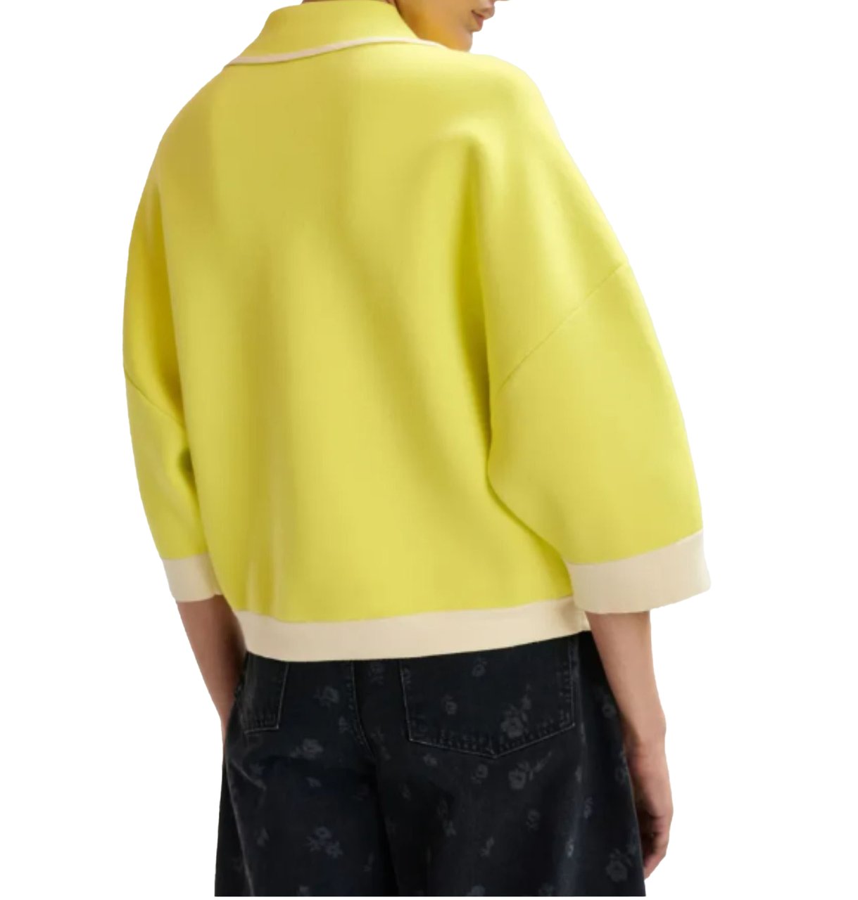 Essentiel Antwerp Essentiel Antwerp Knit Cardigan Vesten Geel Jugly Geel