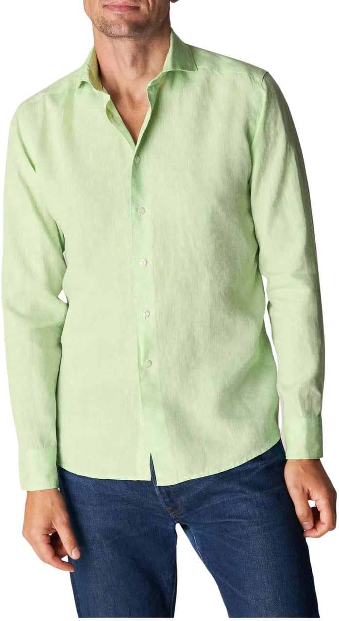 Eton Eton  Lange Mouw Overhemden Groen 100004420 60 Groen