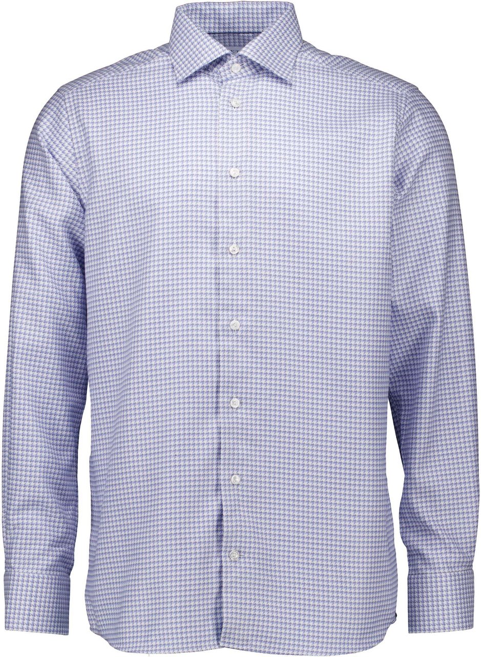 Eton Eton Lange Mouw Overhemden Blauw 100010471 21 Blauw