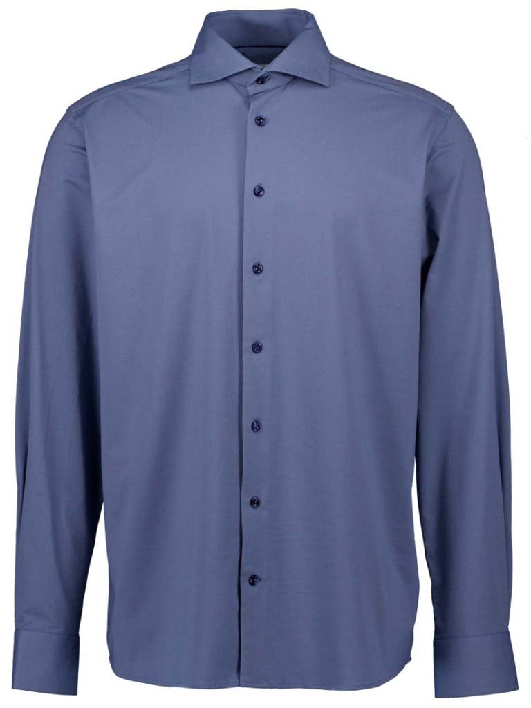 Eton Eton  Lange Mouw Overhemden Blauw 100010716 25 Blauw